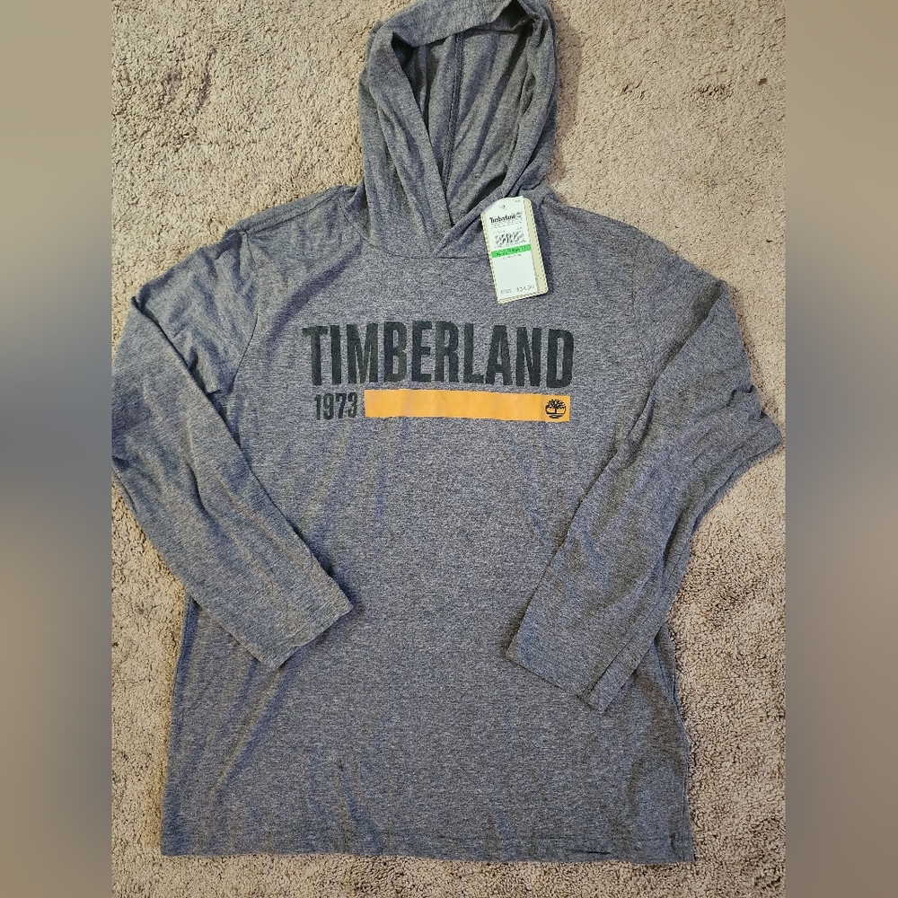 Timberland long sleeved hoodie tshirt